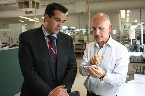 Michael Sukkar MP visits Trajan headquarters