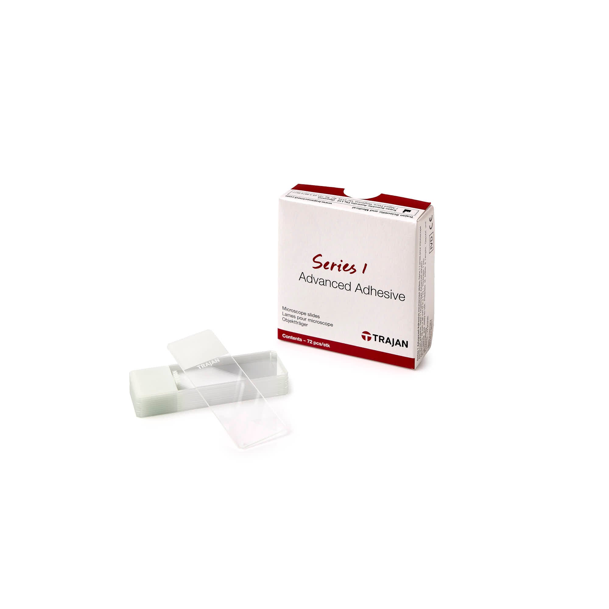 Series 1 Advanced Adhesive Microscope Slides