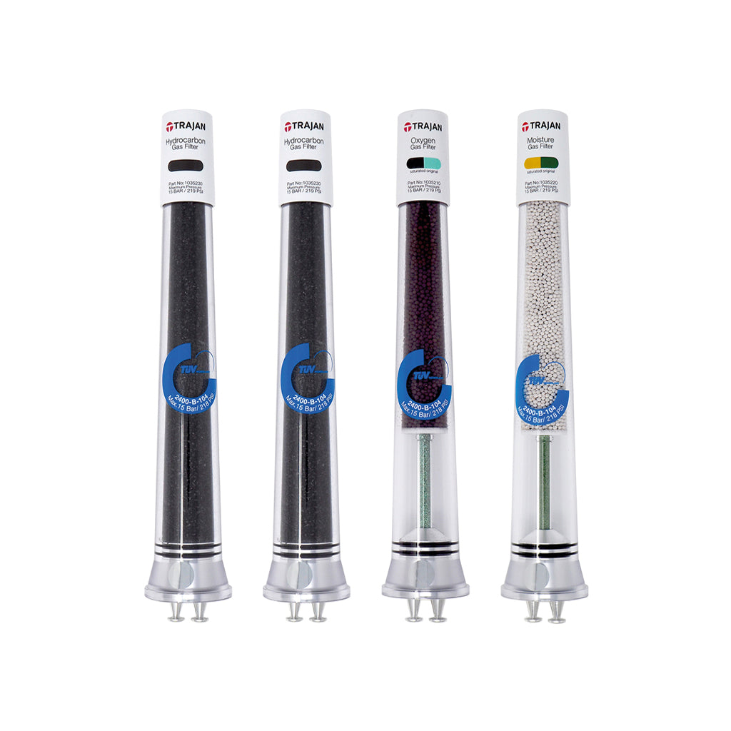 Trajan gas filters