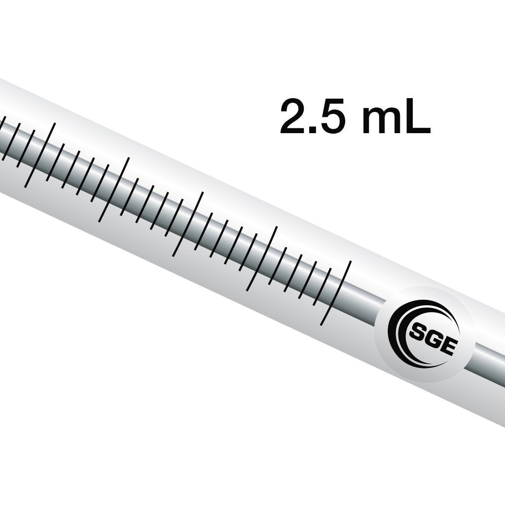 2.5 mL fixed needle CTC Analytics PAL RTC (PAL3), Shimadzu AOC-6000, Thermo Scientific TriPlus RSH and Agilent PAL3 headspace syringe with energized gas tight plunger and 6.5 cm 0.63 mm OD side hole needle