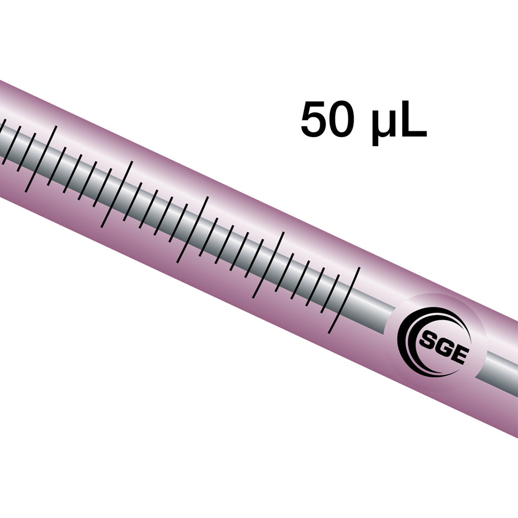 50 µL fixed needle PerkinElmer syringe with 7 cm 0.63 mm OD cone tipped needle