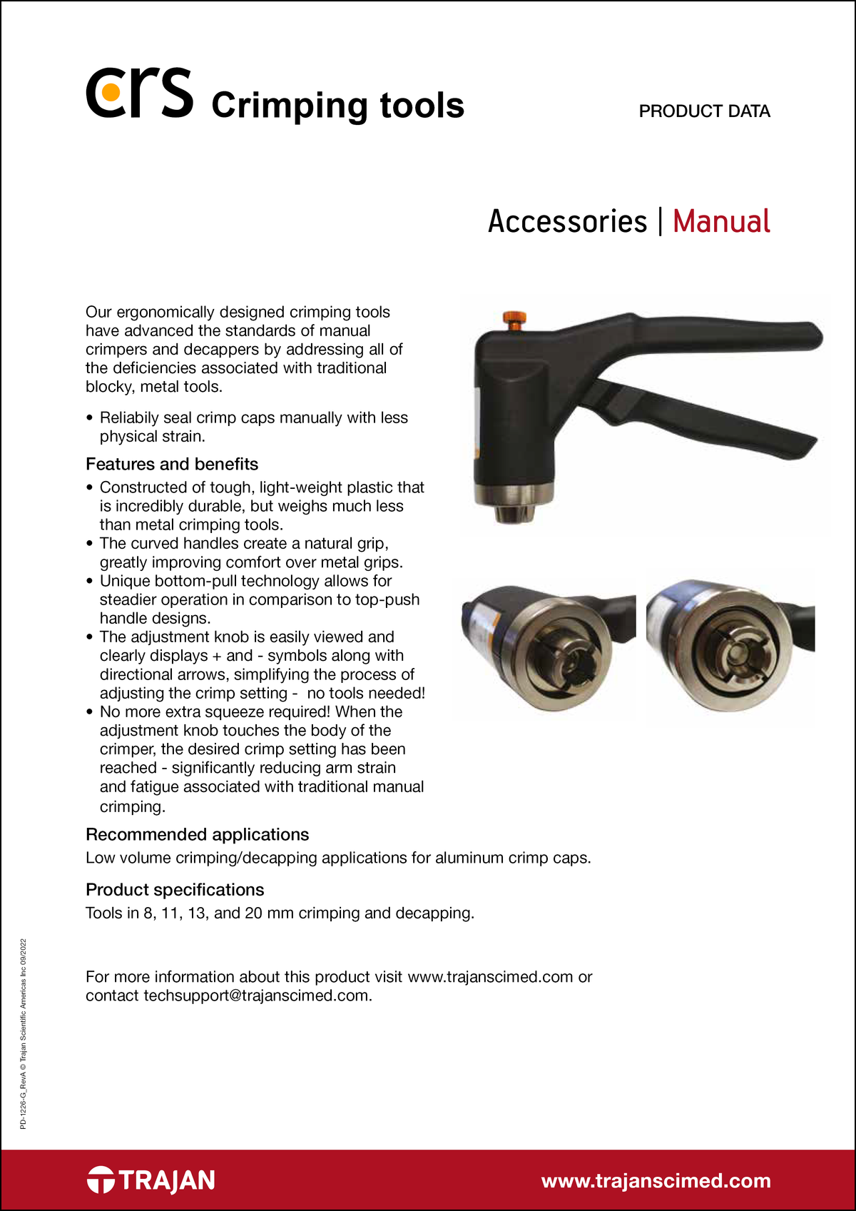 Reva Tools CRS crimping tools