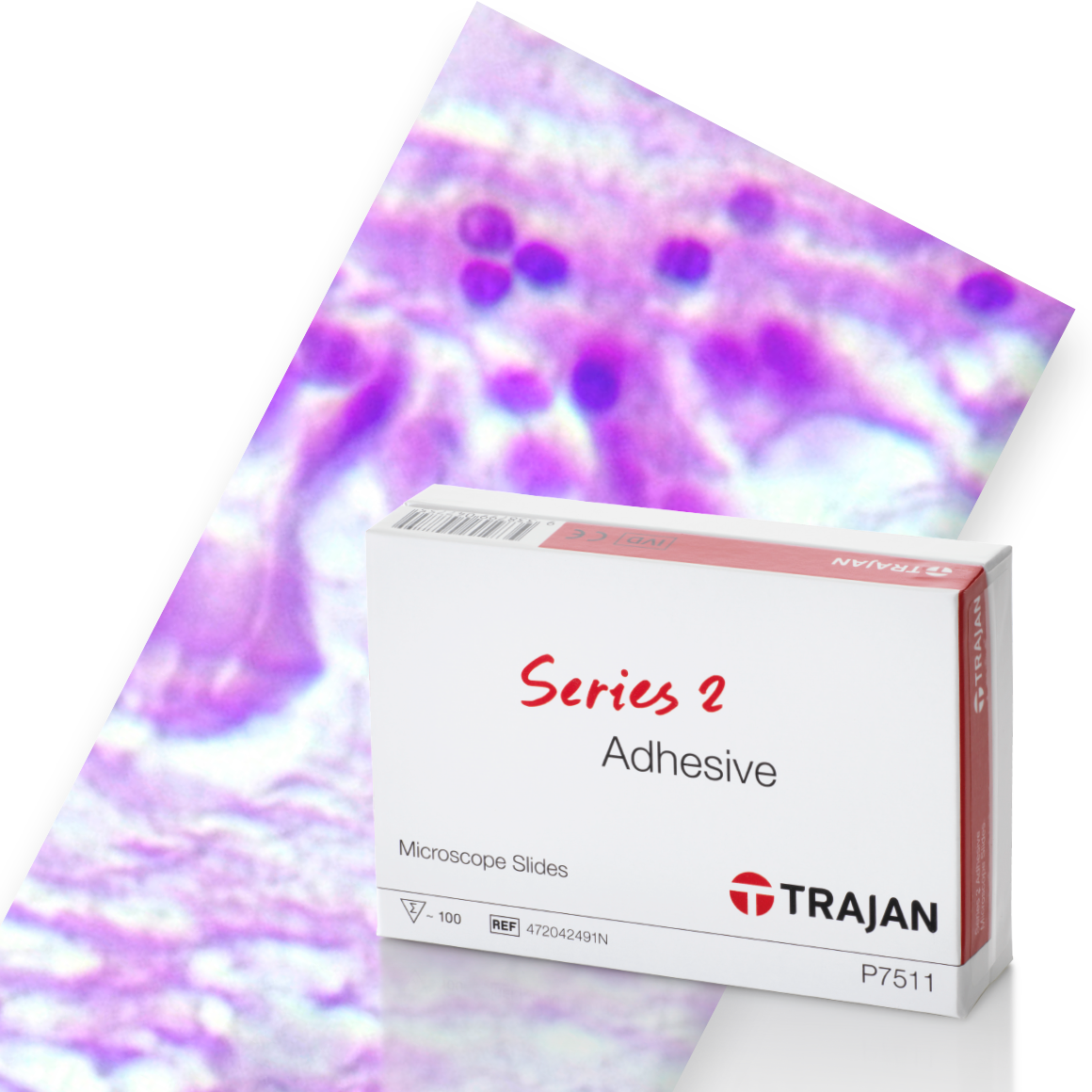 Trajan Scientific and Medical - Series 2 Adhesive Microscope Slides