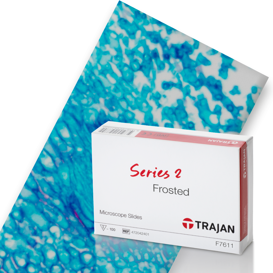 Trajan Series 2 Frosted Microscope Slides